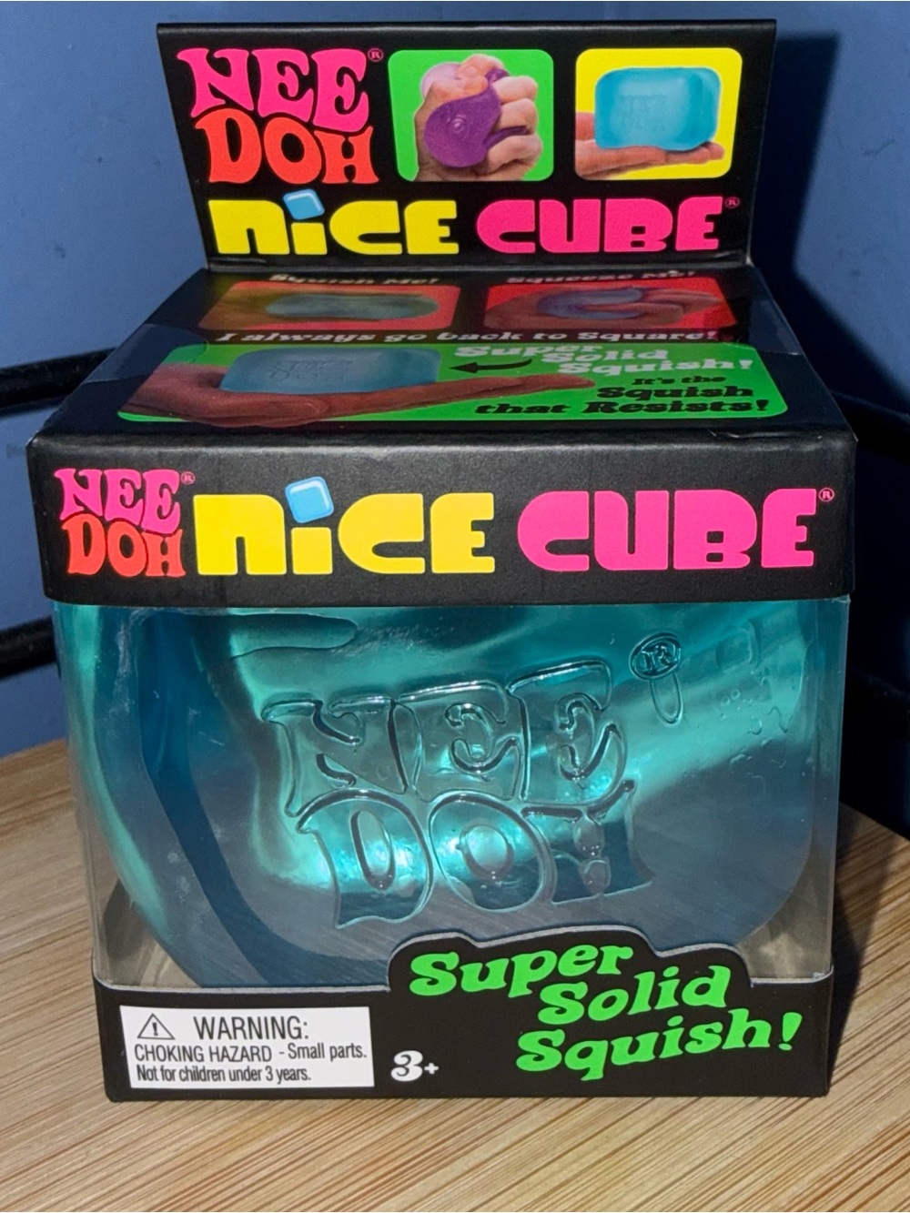 NeeDoh Nice Cube Super Solid Squish - BNWT